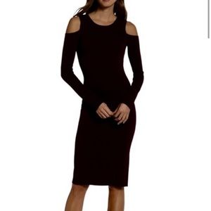 Eliza J cold shoulder dress